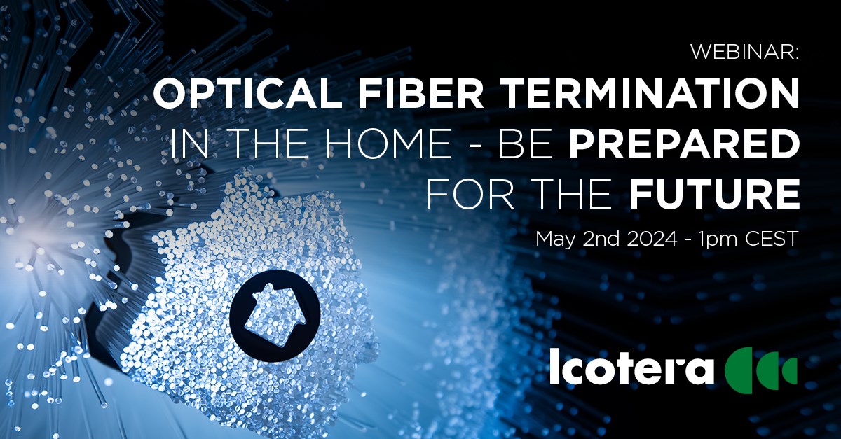 Optical fiber termination in the home 