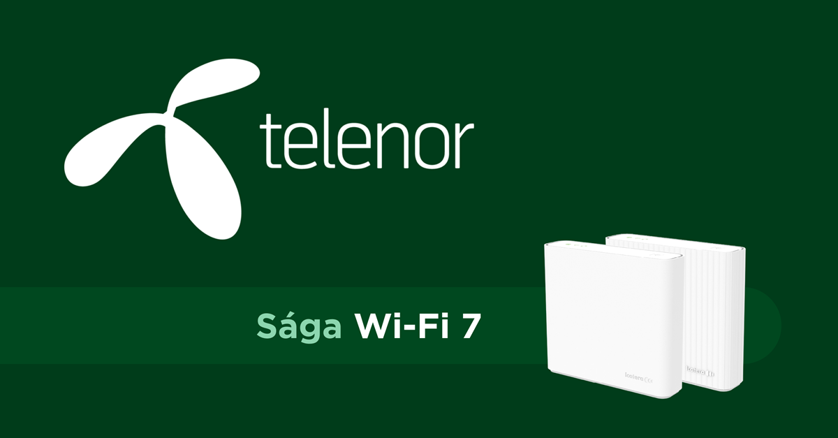 Telenor selects Icotera as strategic partner for Wi-Fi 7 solutions